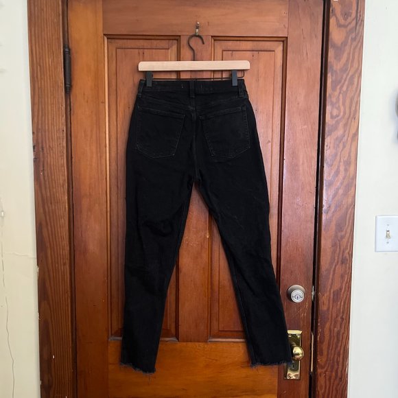 Abercrombie Curve Love The Skinny High Rise Jeans, Black, 26/2, R - Picture 3 of 6